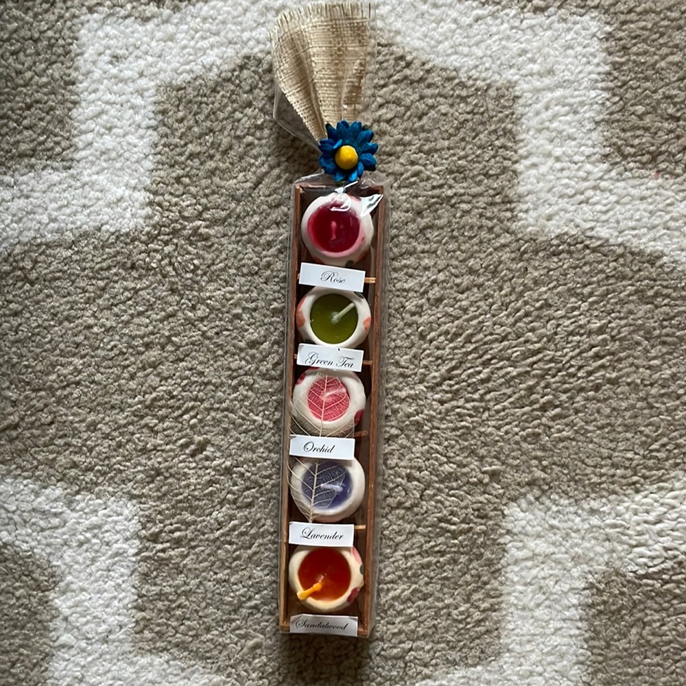 Mini candle set